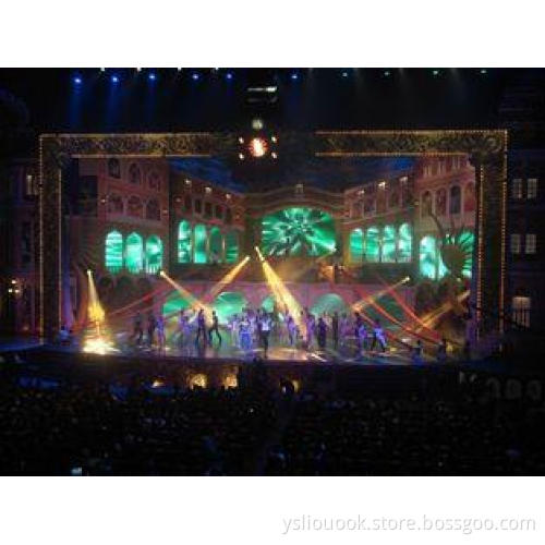 P4.81 HD Indoor Rental LED Display Panels 1R1G1B , Die-cast